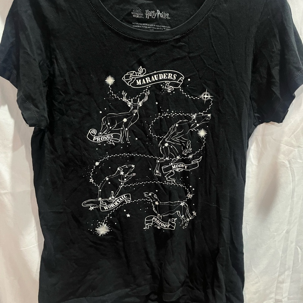 Warner Bros. Harry Potter Black Logo Tee